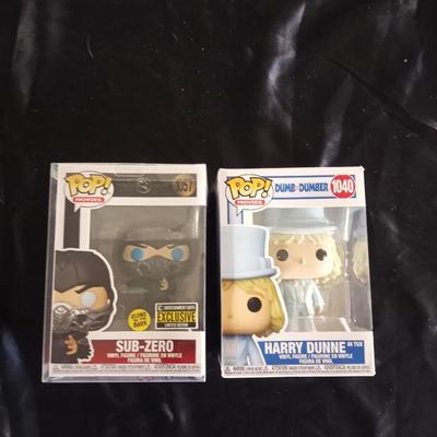 POP! NEW IN BOX SUB-ZERO AND HARRY DUNNE
