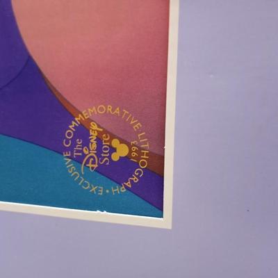 TWO LITHOGRAPHS ALADDIN AND BAMBI