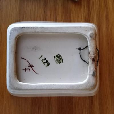 VINTAGE MARKED DISHES