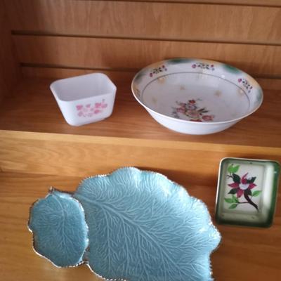 VINTAGE MARKED DISHES