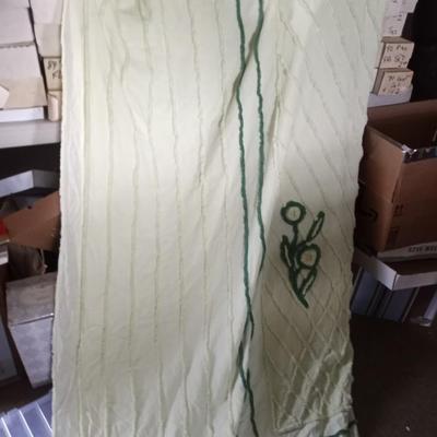 VINTAGE CHIFFON BEDSPREAD
