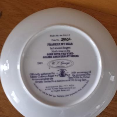 GONE WITH THE WIND COLLECTOR PLATES