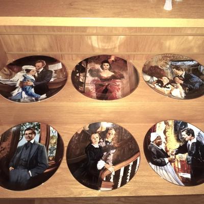 GONE WITH THE WIND COLLECTOR PLATES