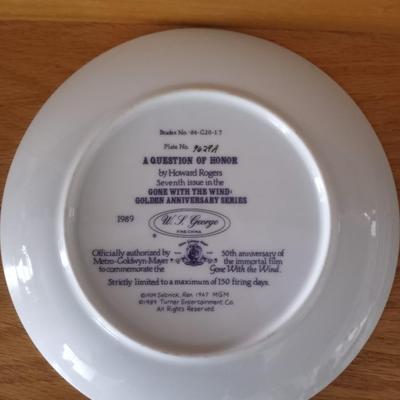 GONE WITH THE WIND COLLECTOR PLATES