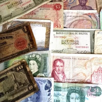FOREIGN PAPER CURRENCY