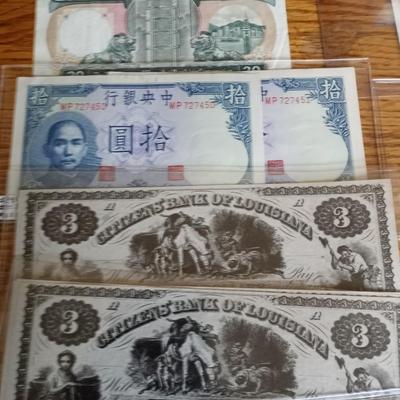FOREIGN PAPER CURRENCY