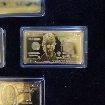 24K GOLD PLATED BARS