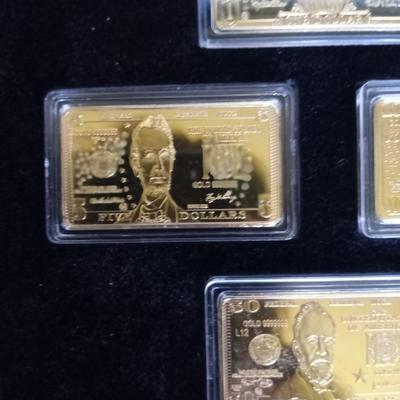 24K GOLD PLATED BARS