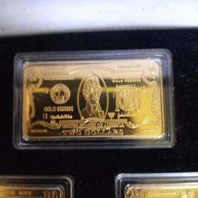 24K GOLD PLATED BARS
