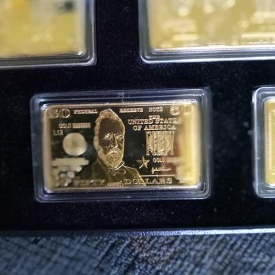 24K GOLD PLATED BARS