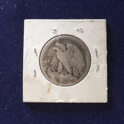 1918 S WALKING LIBERTY HALF DOLLAR