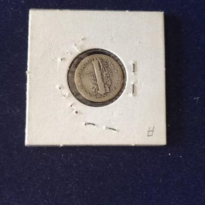 '24 & "35 BUFFALO NICKELS '42 & '37 MERCURY DIMES (SILVER)