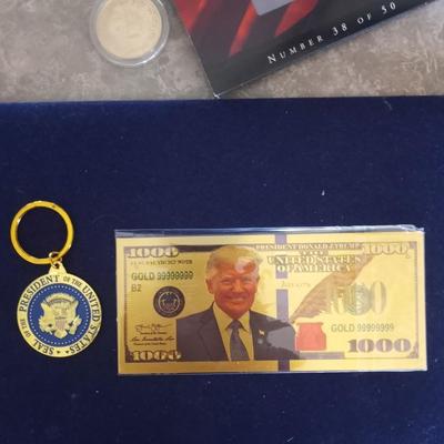 TRUMP COLLECTOR COINS & ITEMS