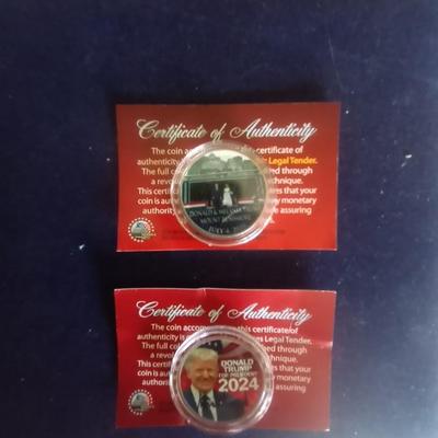 TRUMP COLLECTOR COINS & ITEMS