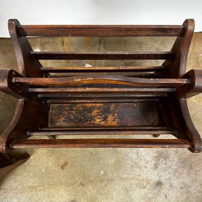 1462 Pair of Vintage Magazine Holders
