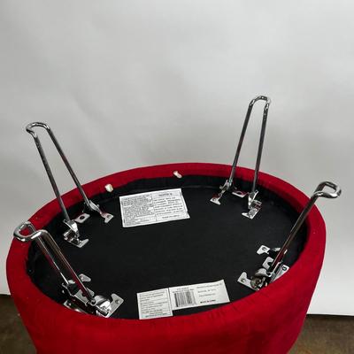 1504 Pair of Modern Storage Foot Stools