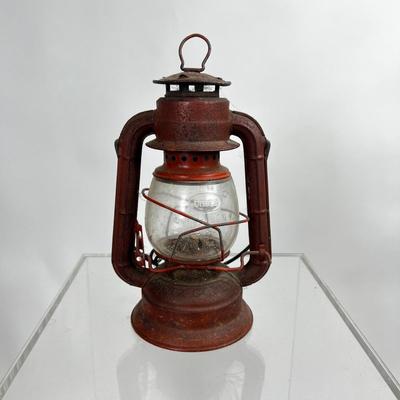 1505 Two Antique Oil Lamps