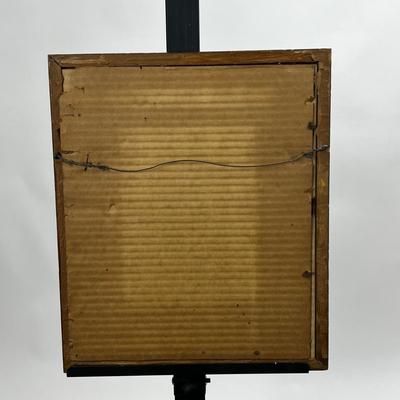 1506 Vintage Original Signed & Dated Cat Sketch