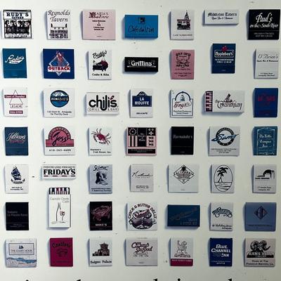 1520 Vintage Annapolis Restaurant Matches Advertising Poster