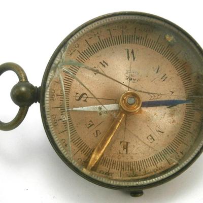 Antique Compass made in France