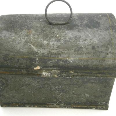 Miniature 19th Century Toleware Box