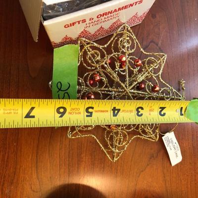 New Holiday Ornaments: Steinbach & Macyâ€™s Star -Lot 259