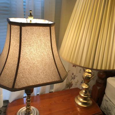 Two Table Lamps -Lot 261