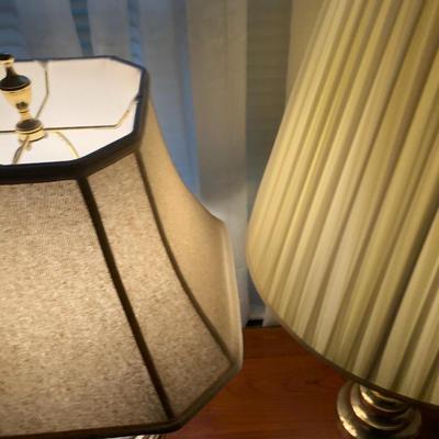 Two Table Lamps -Lot 261