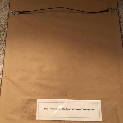 Four Pictures/Print Vincent Van Gogh -Lot 264