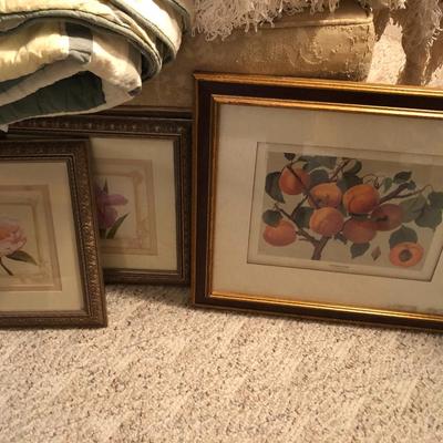 Framed Home Wall Decor Pictures -Lot 265