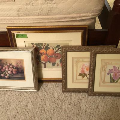 Framed Home Wall Decor Pictures -Lot 265