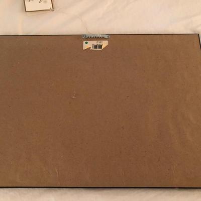 Ethan Allen Accents - Signed Raoul Dufy - Glass Framed Art -Lot 266