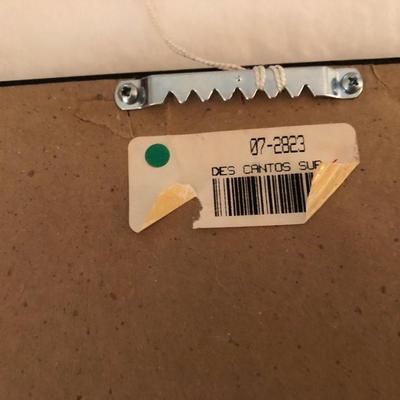 Ethan Allen Accents - Signed Raoul Dufy - Glass Framed Art -Lot 266