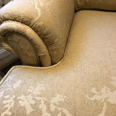 Ethan Allen Upholstered Chair 35Lx37Wx37H -Lot 268