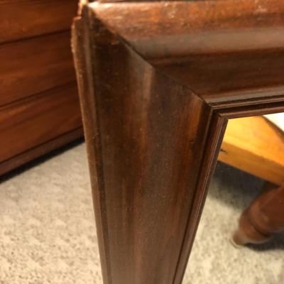 Heavy Solid Wood Mirror -Lot 270