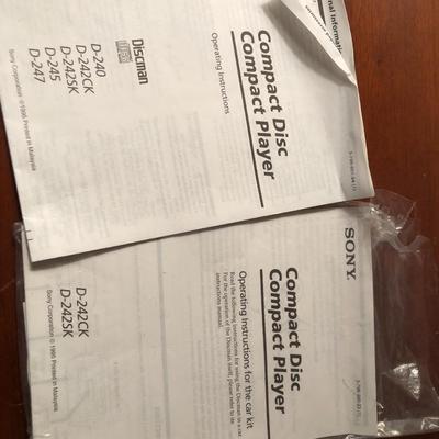 Sony Discman ESP & Sony Dream Machine -Lot 272