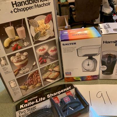 Kitchen Appliances Lot - In Boxes
