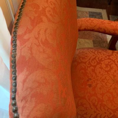 Traditional Style Chair On Casters