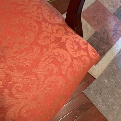 Traditional Style Chair On Casters