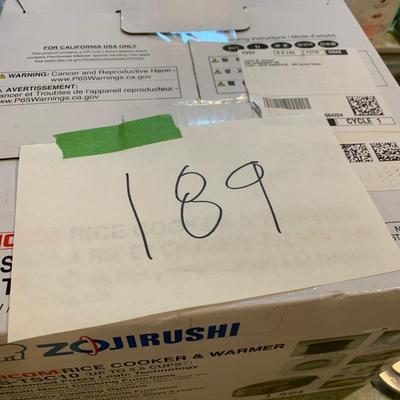 Zojirushi Rice Cooker New In Box