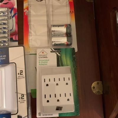 Large Lot BATTERIES UMBRELLAS PLAYING CARDS LIGHT TIMER