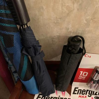 Large Lot BATTERIES UMBRELLAS PLAYING CARDS LIGHT TIMER