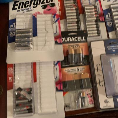 Large Lot BATTERIES UMBRELLAS PLAYING CARDS LIGHT TIMER