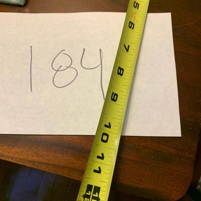 Hall Table w/ Hideaway Shelf & Lamp