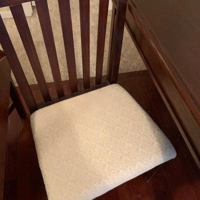 Mahogany Foyer Desk & Chair