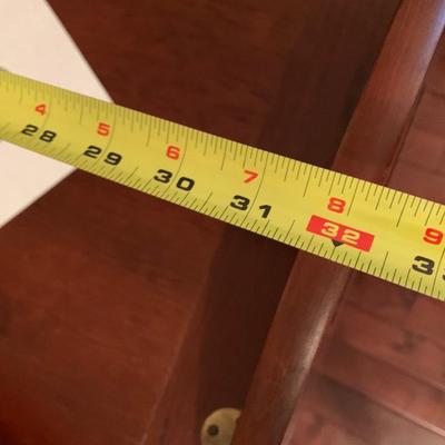 Mahogany Fold Sides Serving Table