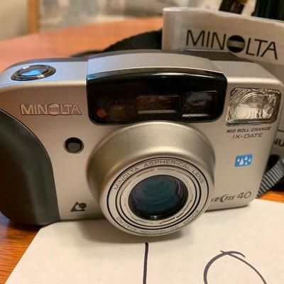 Minolta Vectis 40 Camera w/ Soft Case