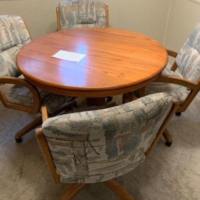 Kitchenette Set - Solid Wood Table & Chairs