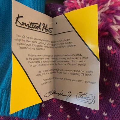 Winter Lot: Crochet Blanket/Gloves/Hats/Scarves -Lot 275