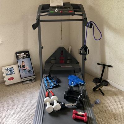 Pro-form Treadmill and Workout Equipment